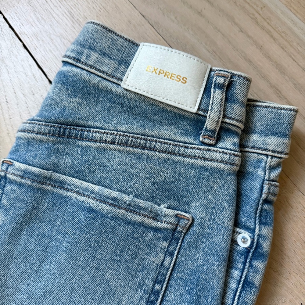 Express Classic Blue Denim Jeans High Waisted
